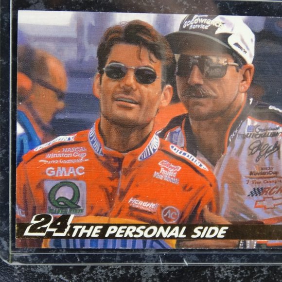 NASSCAR Jeff Gordon Dupont #24 The Personal Card Plaque - Picture 4 of 6